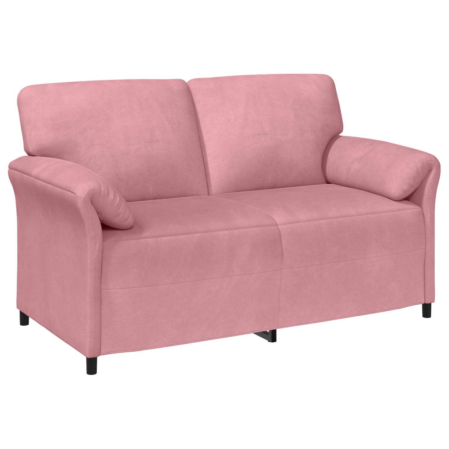Bankstel 2 st Roze Fluweel