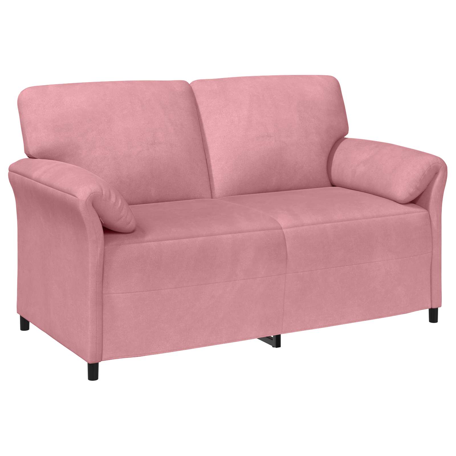 Bankstel 2 st Roze Fluweel