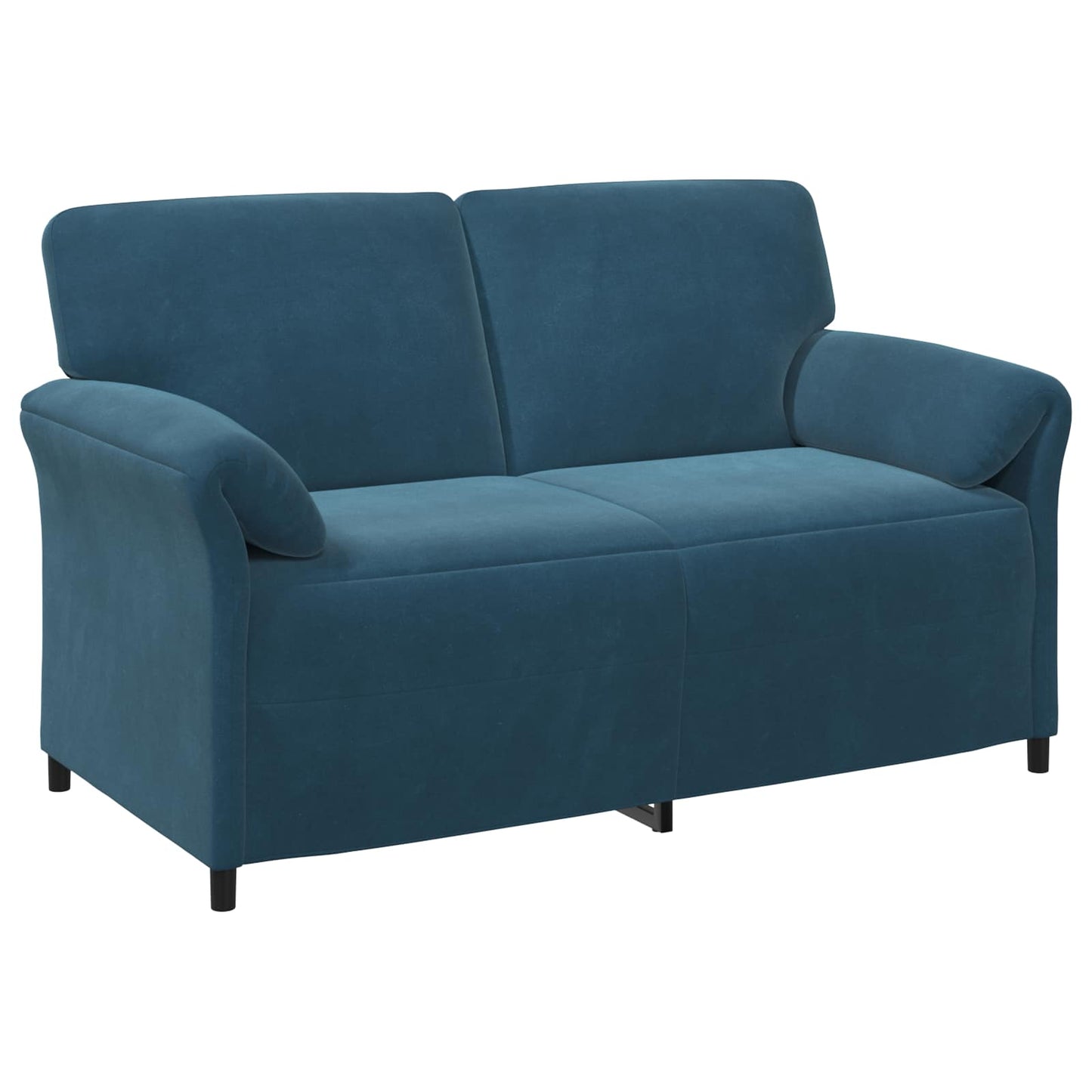 Bankstel 2 st Blauw Fluweel