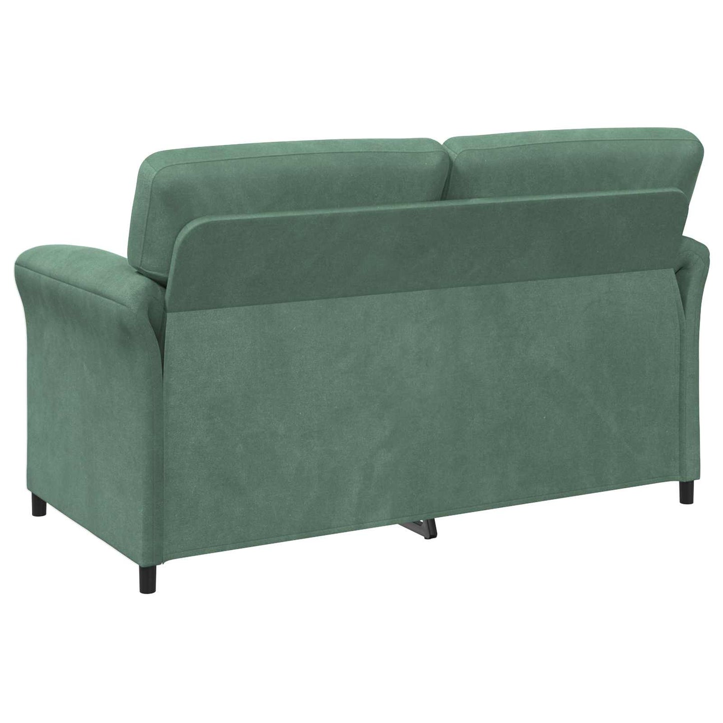Bankstel 2 st Zeegroen Fluweel