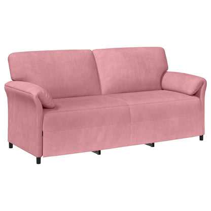 Bankstel 2 st Roze Fluweel