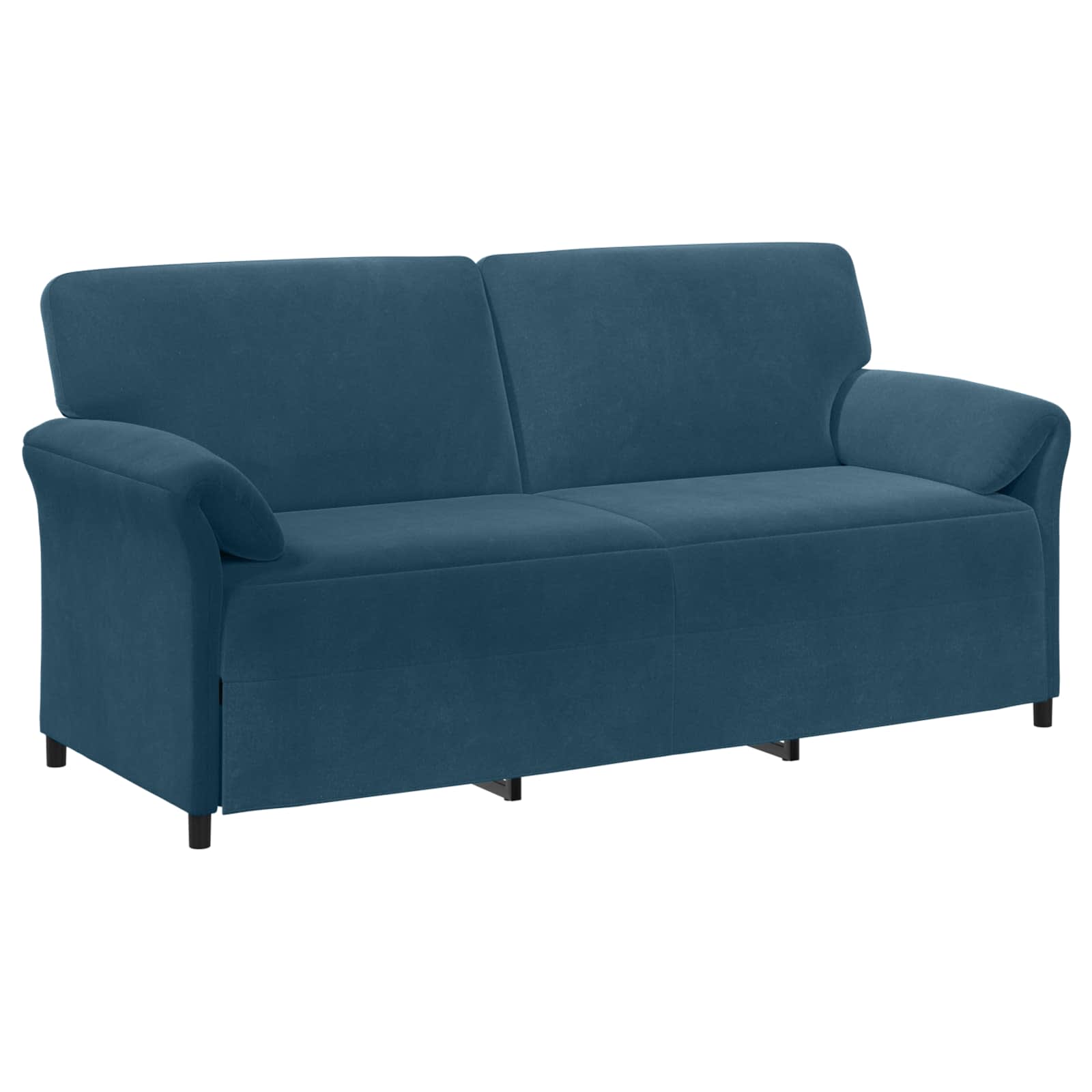 Bankstel 2 st Blauw Fluweel