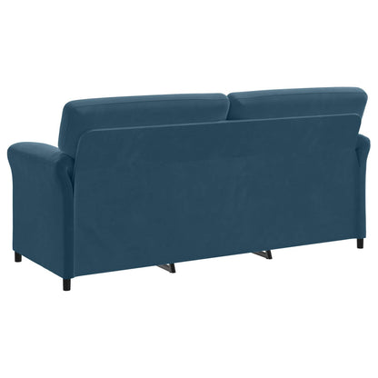 Bankstel 2 st Blauw Fluweel