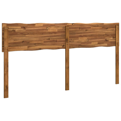 Live Edge Hoofdbord ROSTOCK Naturel 180 cm Massief Acaciahout