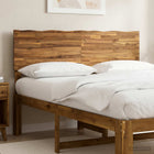 Hoofdbord 160 cm massief acaciahout naturel