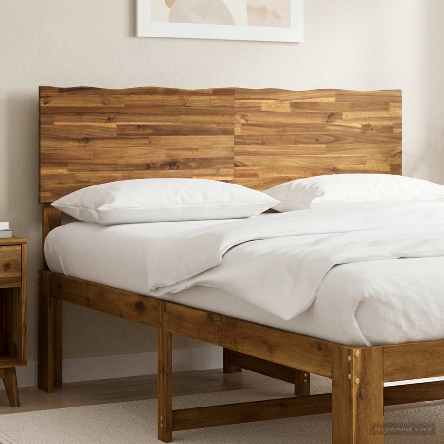 Live Edge Hoofdbord ROSTOCK Naturel 160 cm Massief Acaciahout