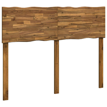 Live Edge Hoofdbord ROSTOCK Naturel 140 cm Massief Acaciahout