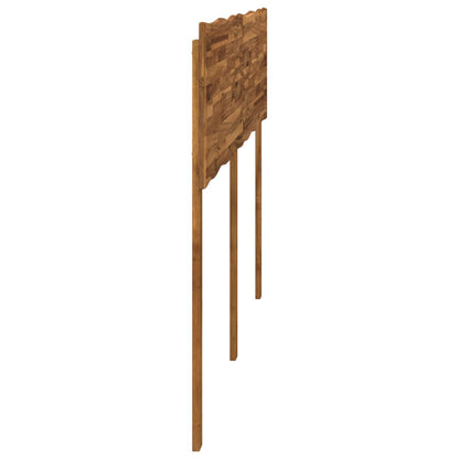 Live Edge Hoofdbord ROSTOCK Naturel 140 cm Massief Acaciahout