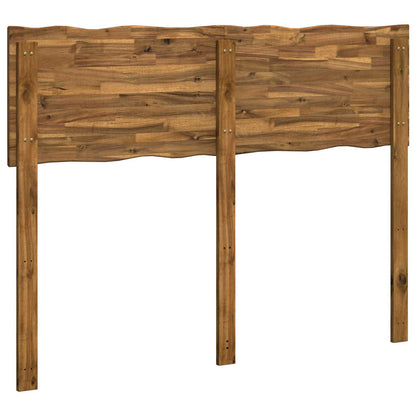 Live Edge Hoofdbord ROSTOCK Naturel 135 cm Massief Acaciahout