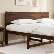 Hoofdbord acaciahout 180 cm donkerbruin