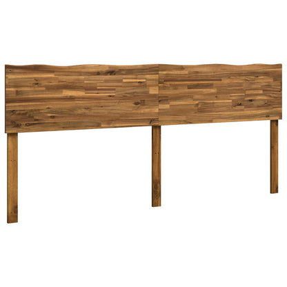 Live Edge Hoofdbord ROSTOCK Naturel 180 cm Massief Acaciahout