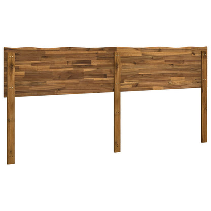 Live Edge Hoofdbord ROSTOCK Naturel 180 cm Massief Acaciahout