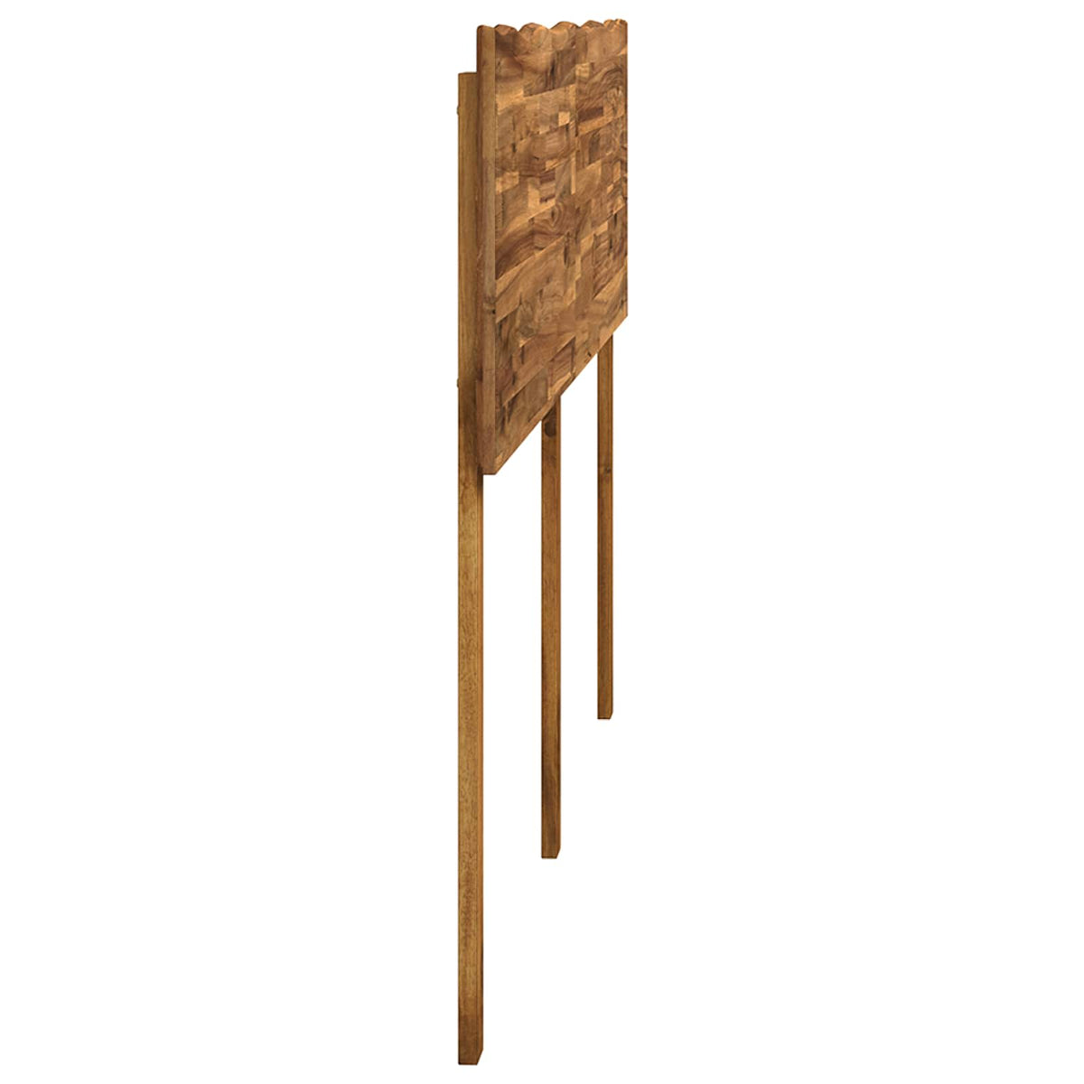 Live Edge Hoofdbord ROSTOCK Naturel 140 cm Massief Acaciahout