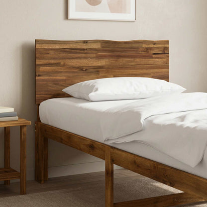 Live Edge Hoofdbord ROSTOCK Naturel 100 cm Massief Acaciahout