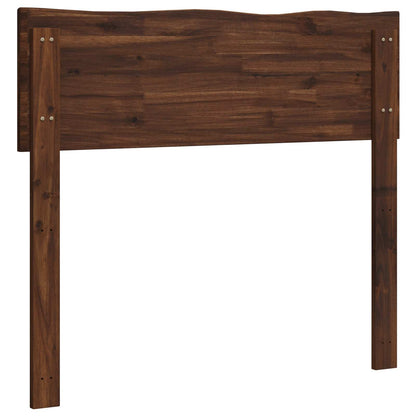 Boomstamrand hoofdeinde ROSTOCK Donkerbruin 80 cm