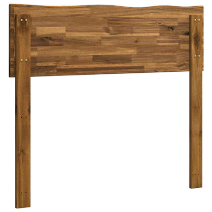 Boomstamrand hoofdeinde ROSTOCK Naturel 80 cm