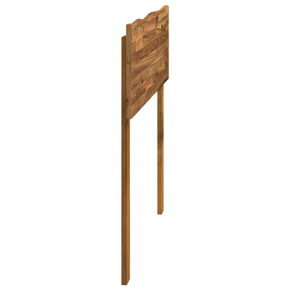 Boomstamrand hoofdeinde ROSTOCK Naturel 80 cm