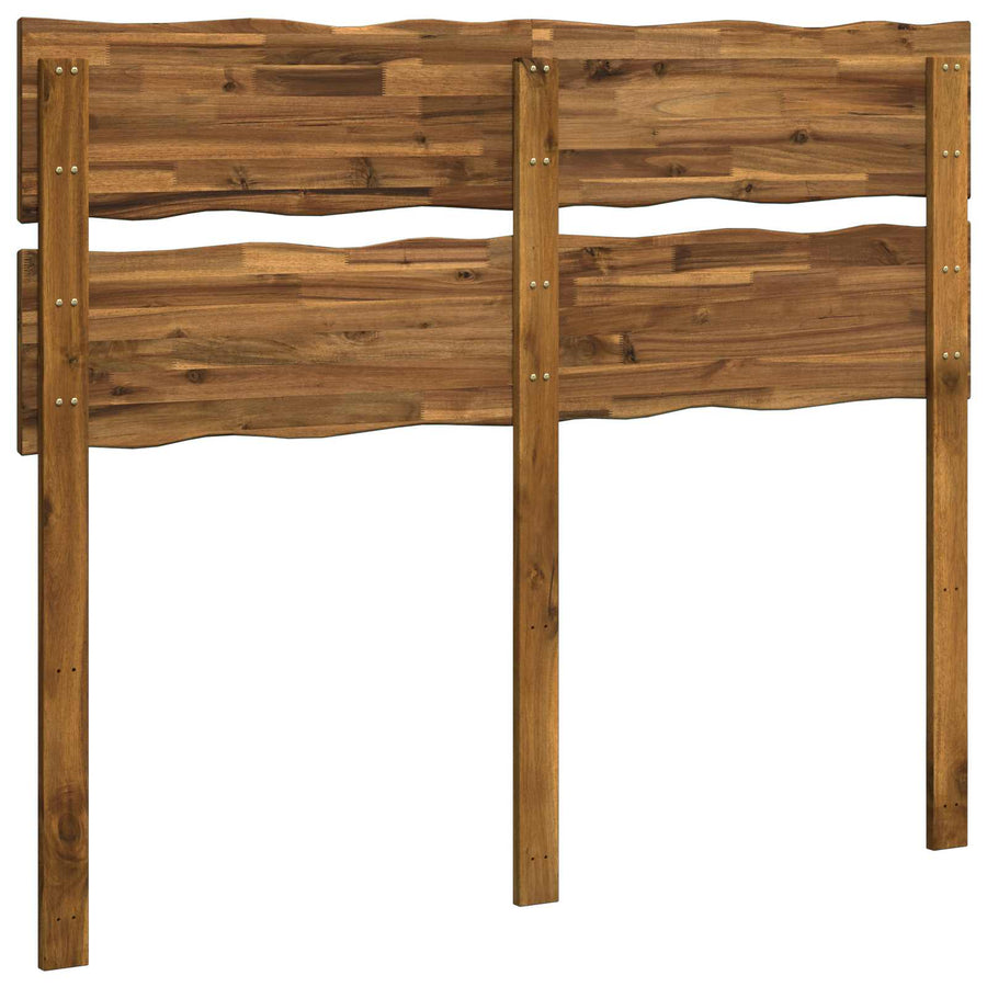 Live Edge Hoofdbord ROSTOCK Naturel 160 cm Massief Acaciahout