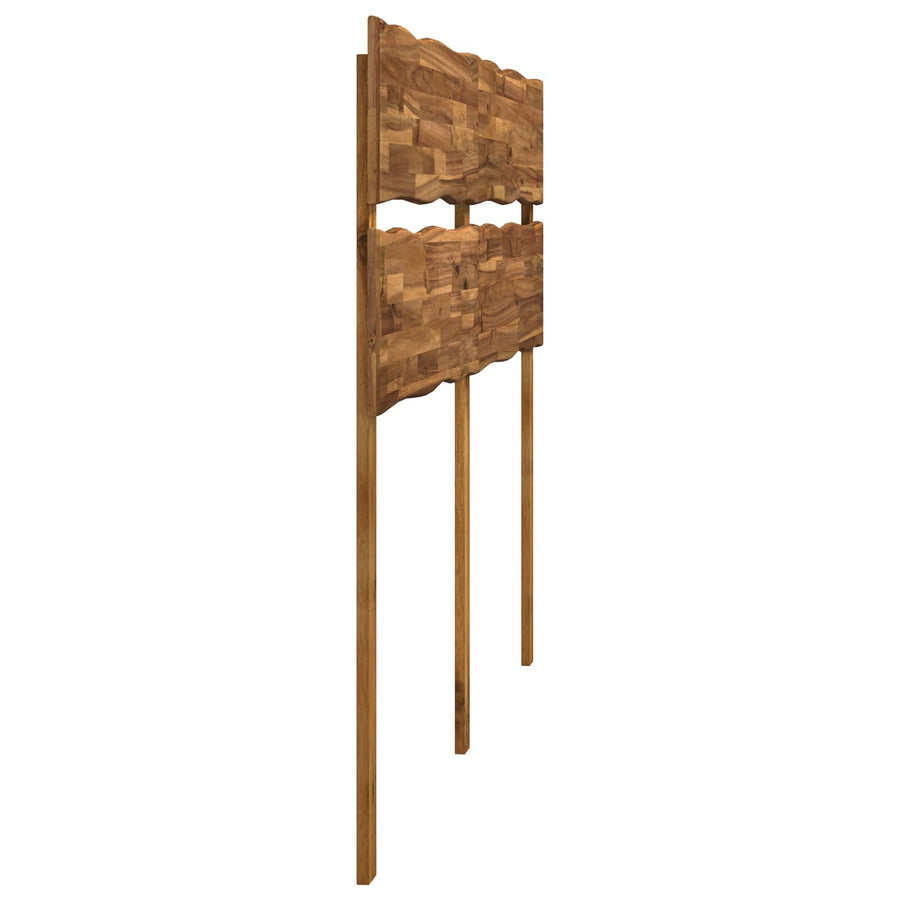 Live Edge Hoofdbord ROSTOCK Naturel 160 cm Massief Acaciahout