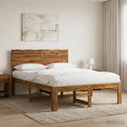 Tweepersoonsbed massief acaciahout 120x190 cm