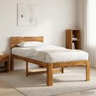 Bed 100x200 cm massief acaciahout naturel