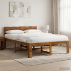 Bed 120x200 cm massief acaciahout naturel