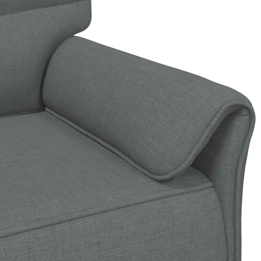 Bank 100% polyester metalen frame MDF, Multiplex