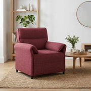Bank rood 100% polyester