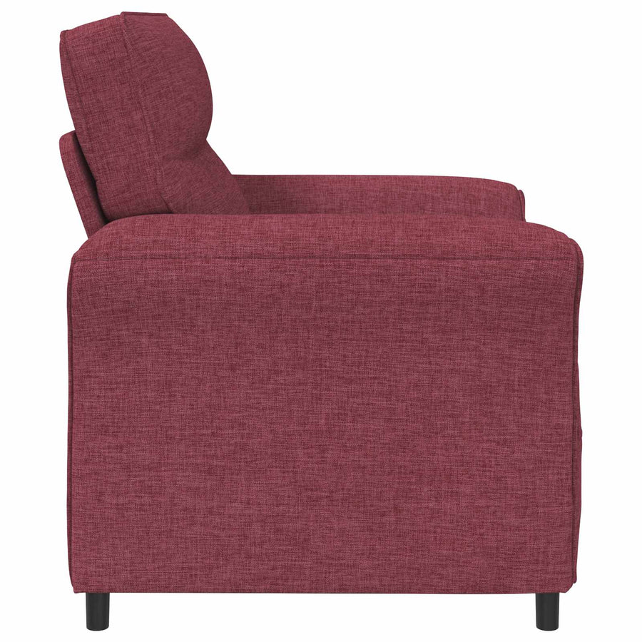 Bank 100% polyester metalen frame MDF, Multiplex