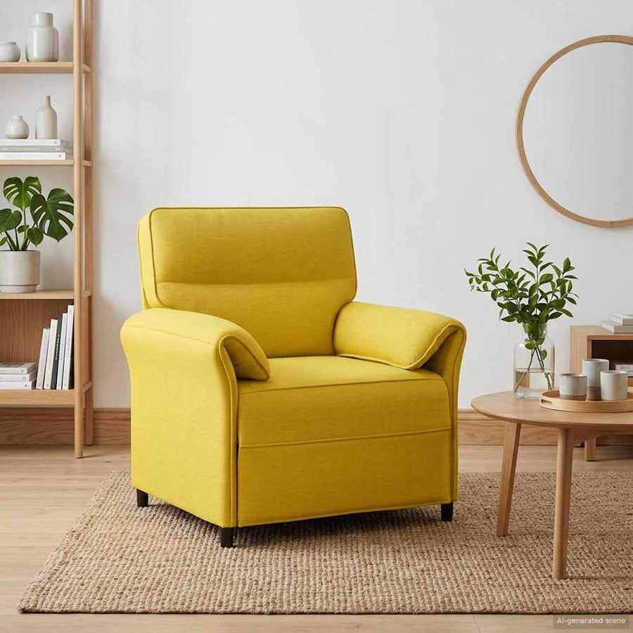Bank 100% polyester metalen frame MDF, Multiplex