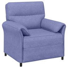 Bank 100% polyester metalen frame MDF, Multiplex