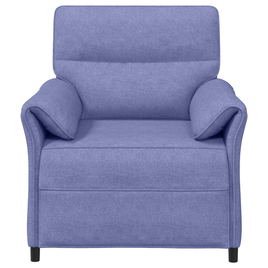 Bank 100% polyester metalen frame MDF, Multiplex
