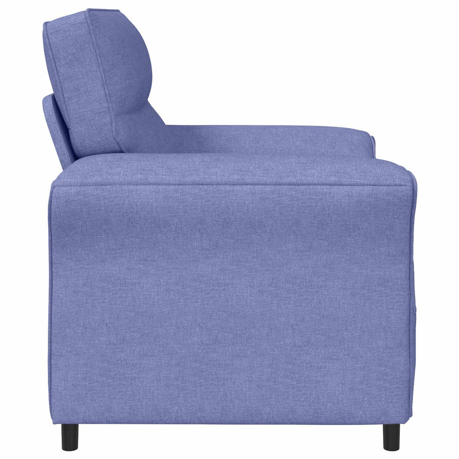 Bank 100% polyester metalen frame MDF, Multiplex