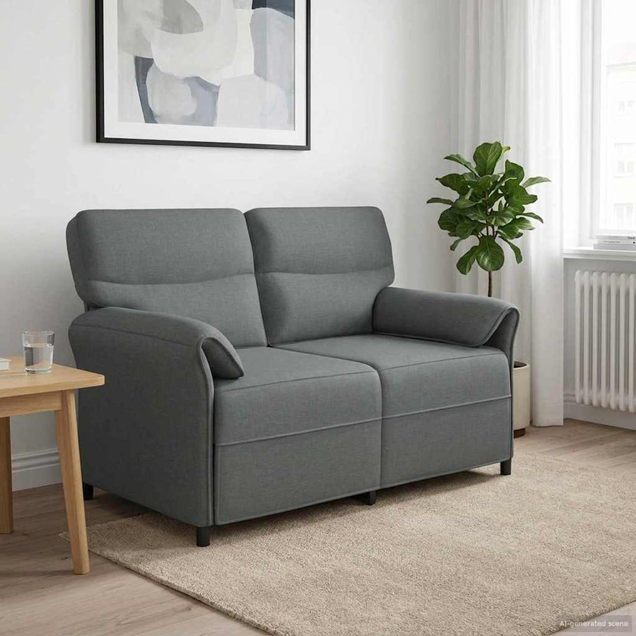 Bank 100% polyester metalen frame MDF, Multiplex