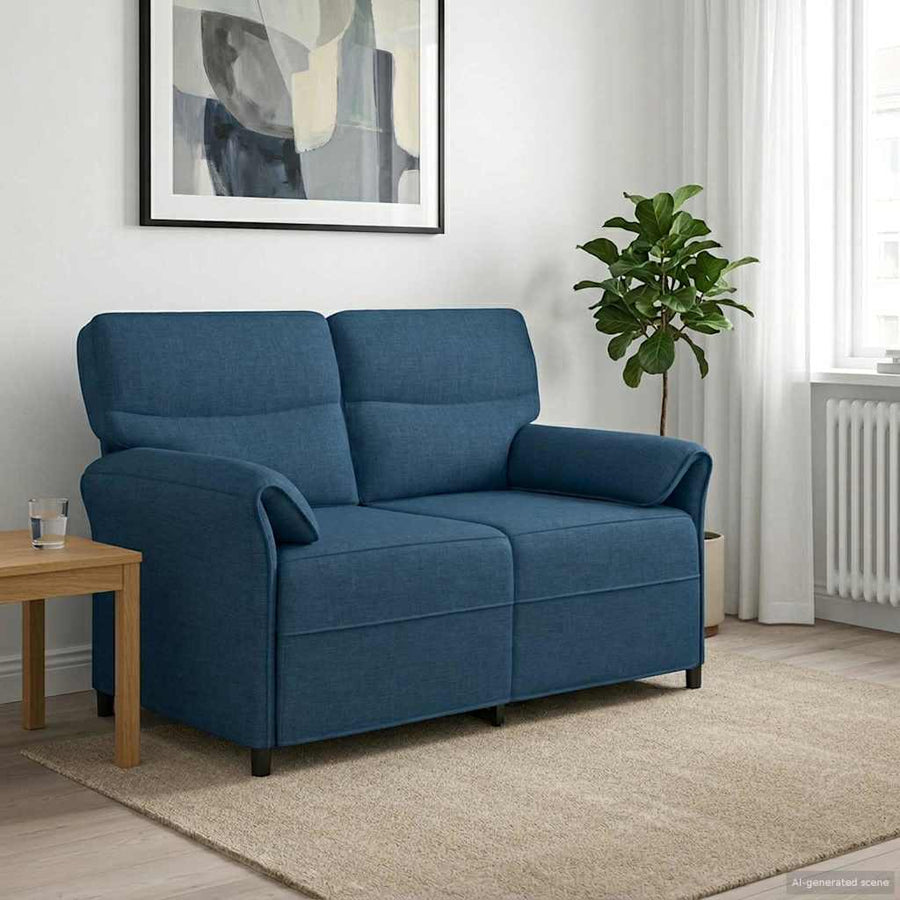Bank 100% polyester metalen frame MDF, Multiplex