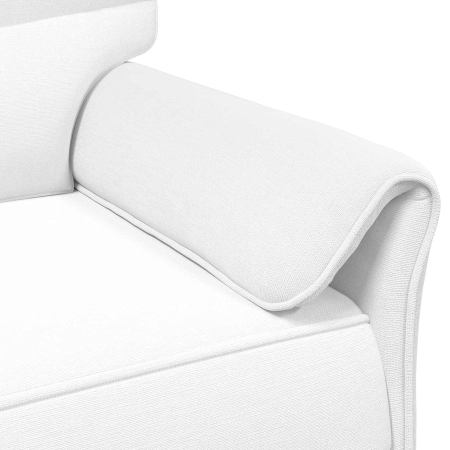 Bank 100% polyester metalen frame MDF, Multiplex