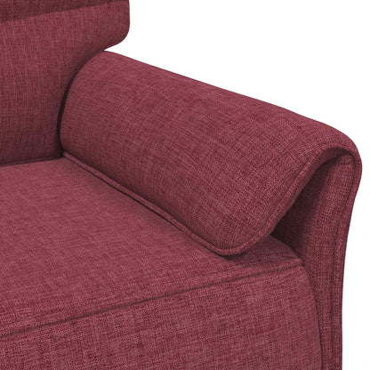 Bank 100% polyester metalen frame MDF, Multiplex