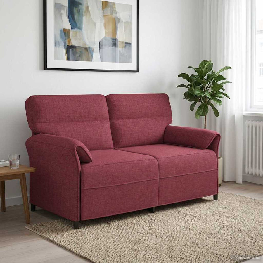 Bank 100% polyester metalen frame MDF, Multiplex