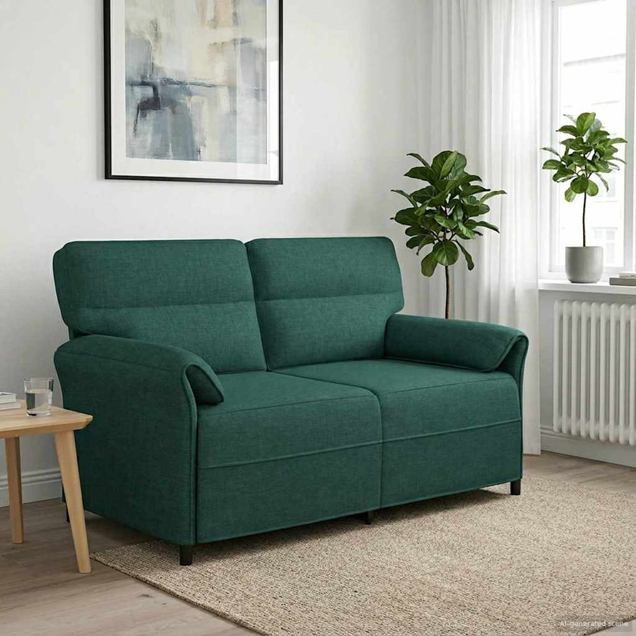 Bank 100% polyester metalen frame MDF, Multiplex