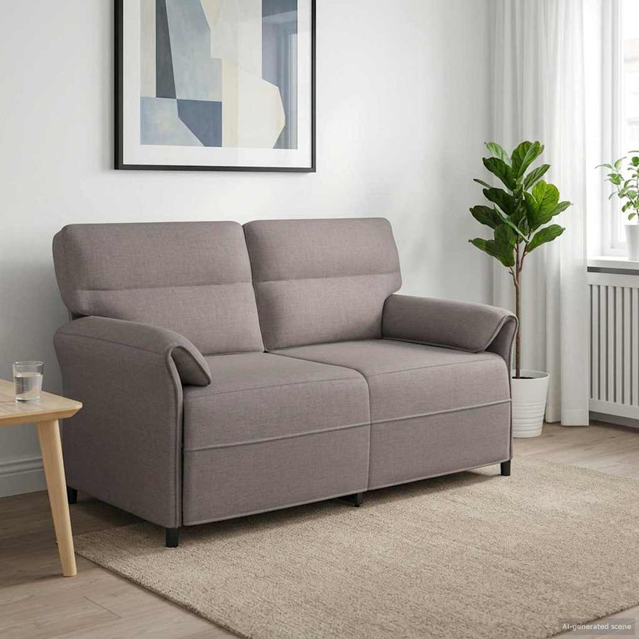 Bank 100% polyester metalen frame MDF, Multiplex