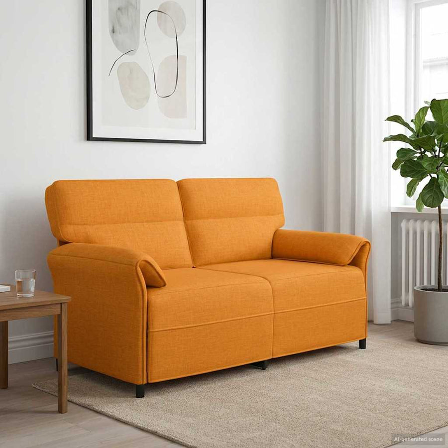 Bank 100% polyester metalen frame MDF, Multiplex