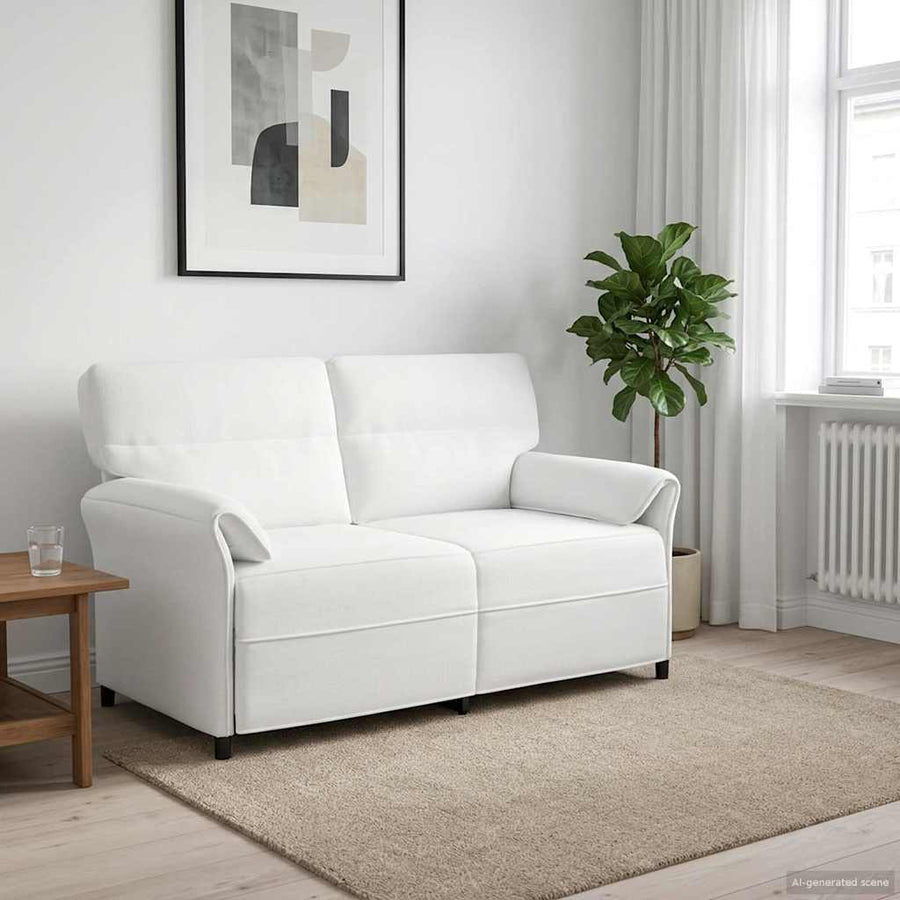 Bank 100% polyester metalen frame MDF, Multiplex