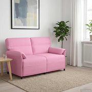 Bank polyester metaal MDF multiplex roze