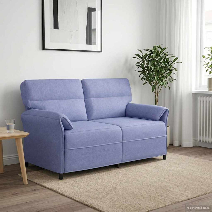 Bank 100% polyester metalen frame MDF, Multiplex
