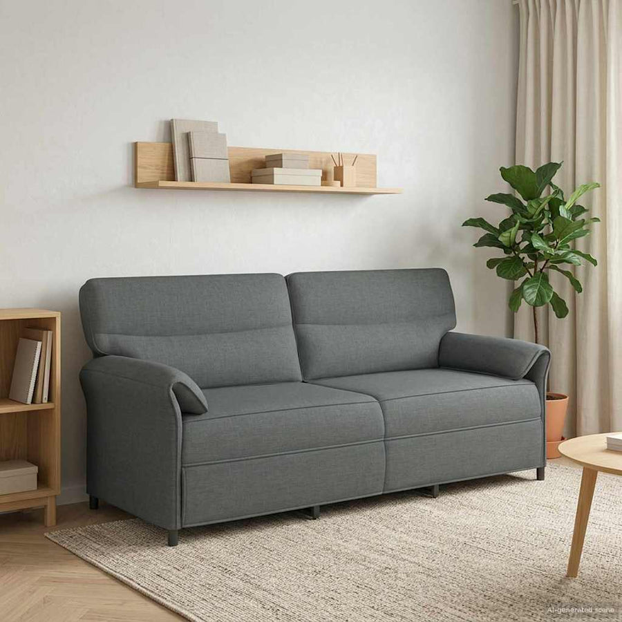 Bank 100% polyester metalen frame MDF, Multiplex