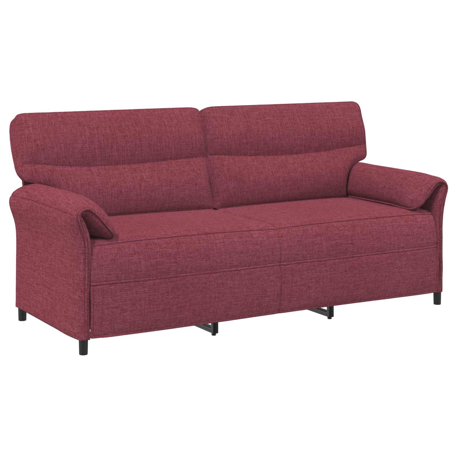 Bank 100% polyester metalen frame MDF, Multiplex