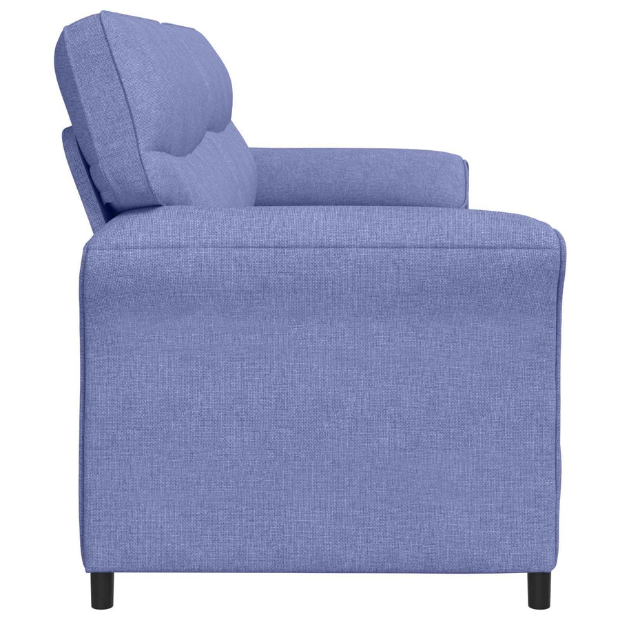 Bank 100% polyester metalen frame MDF, Multiplex
