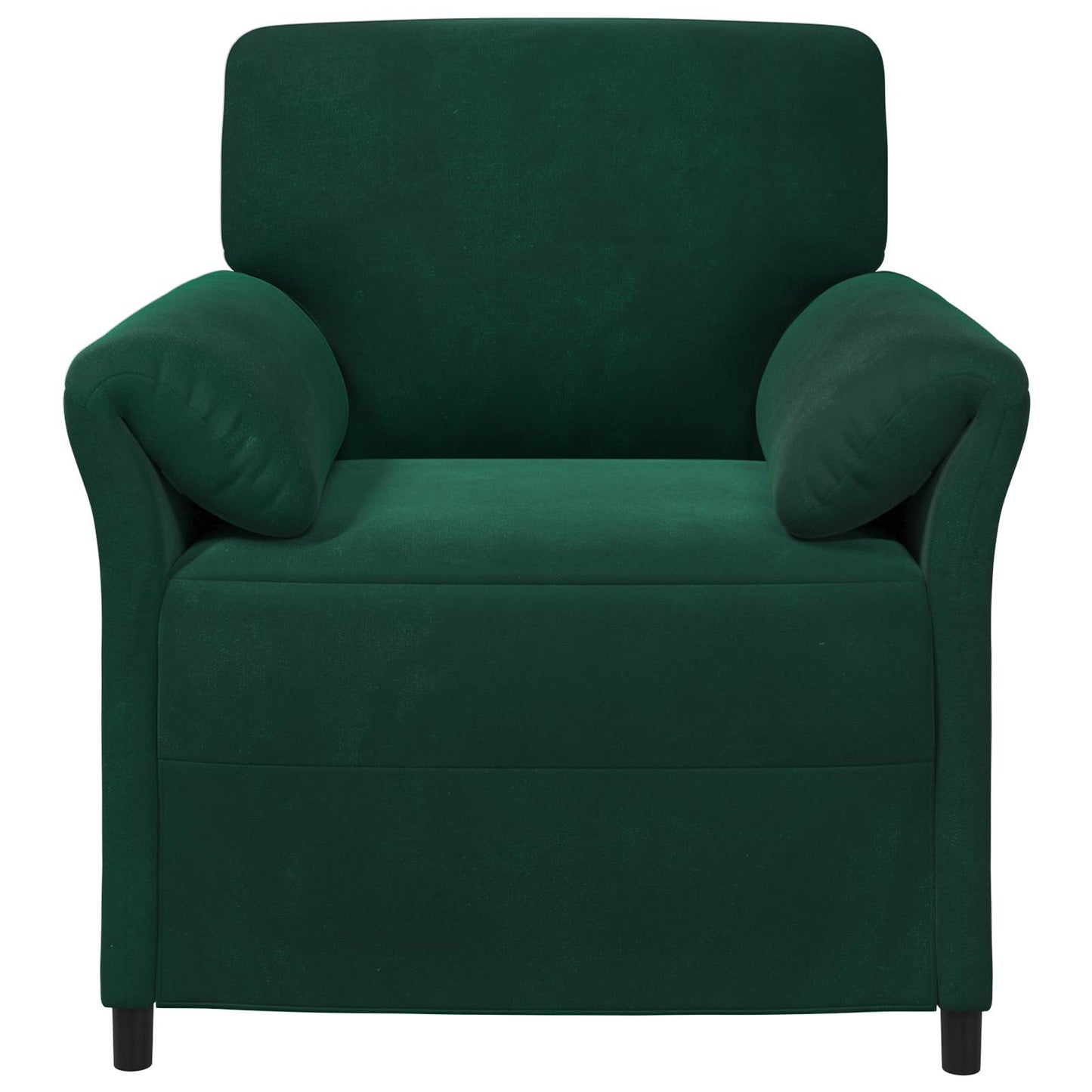 1-Zits Bank Donkergroen 88 x 83 x 95 cm Fluweel