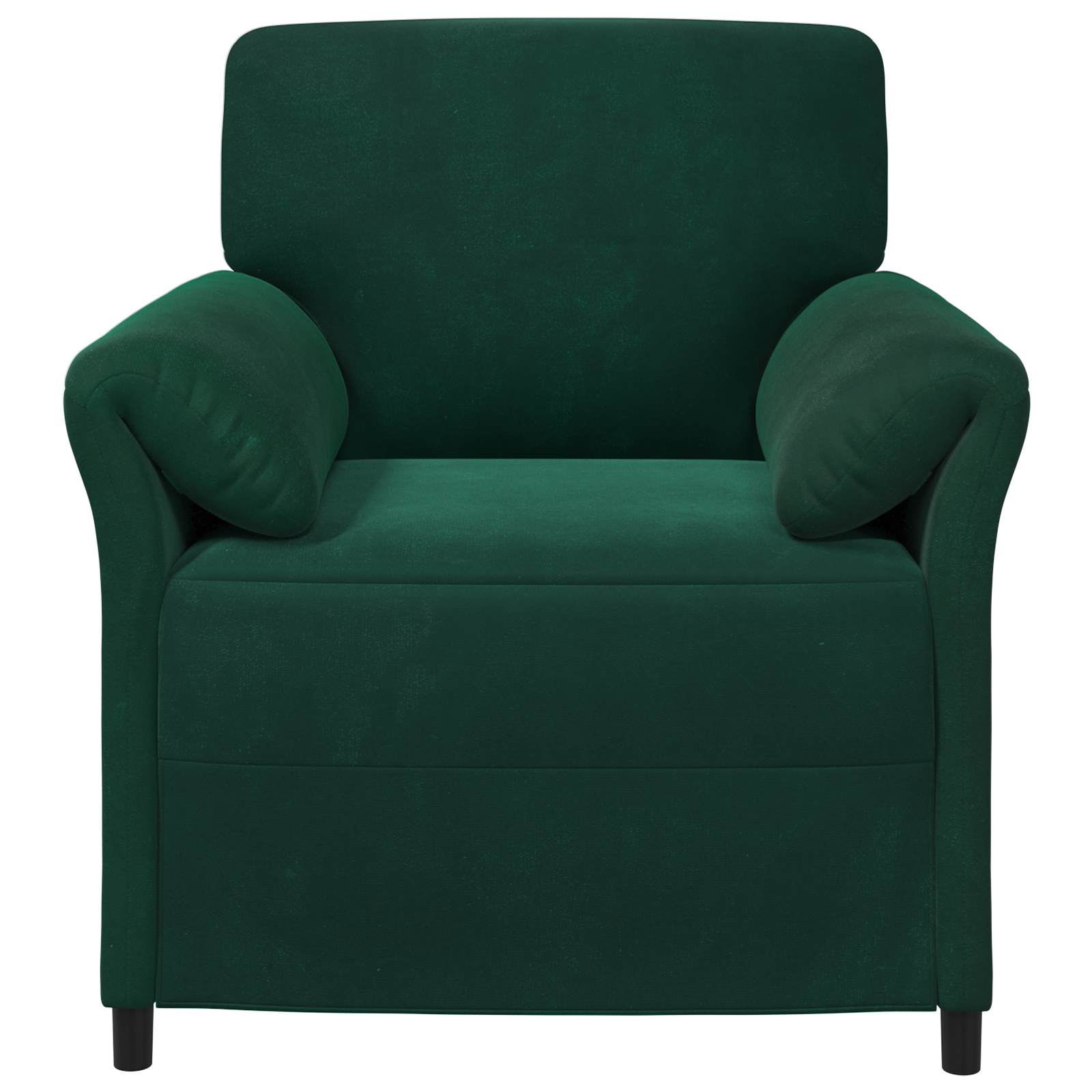1-Zits Bank Donkergroen 88 x 83 x 95 cm Fluweel