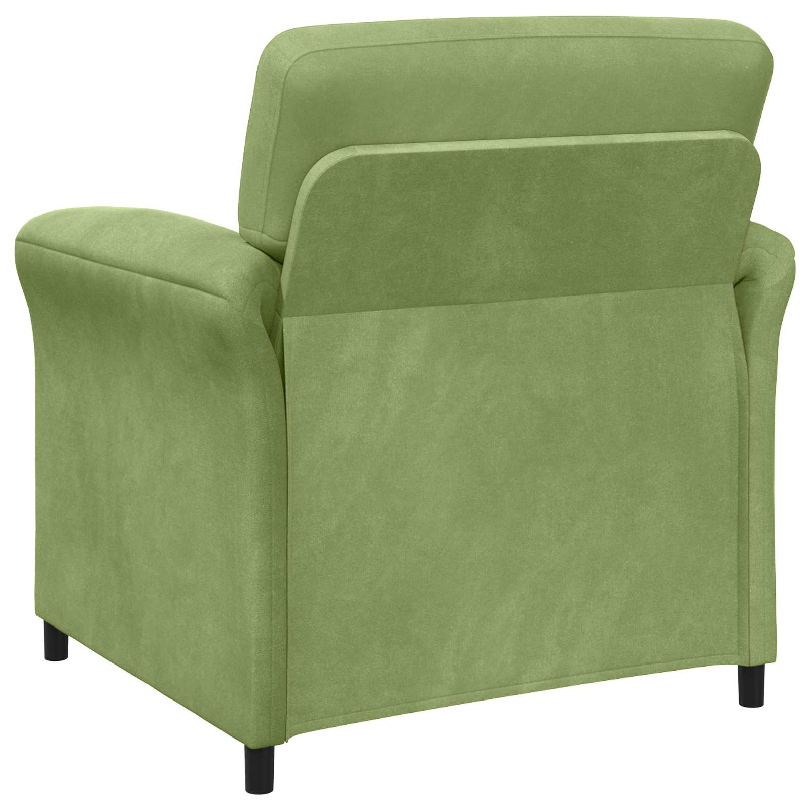 1-Zits Bank Lichtgroen 88 x 83 x 95 cm Fluweel